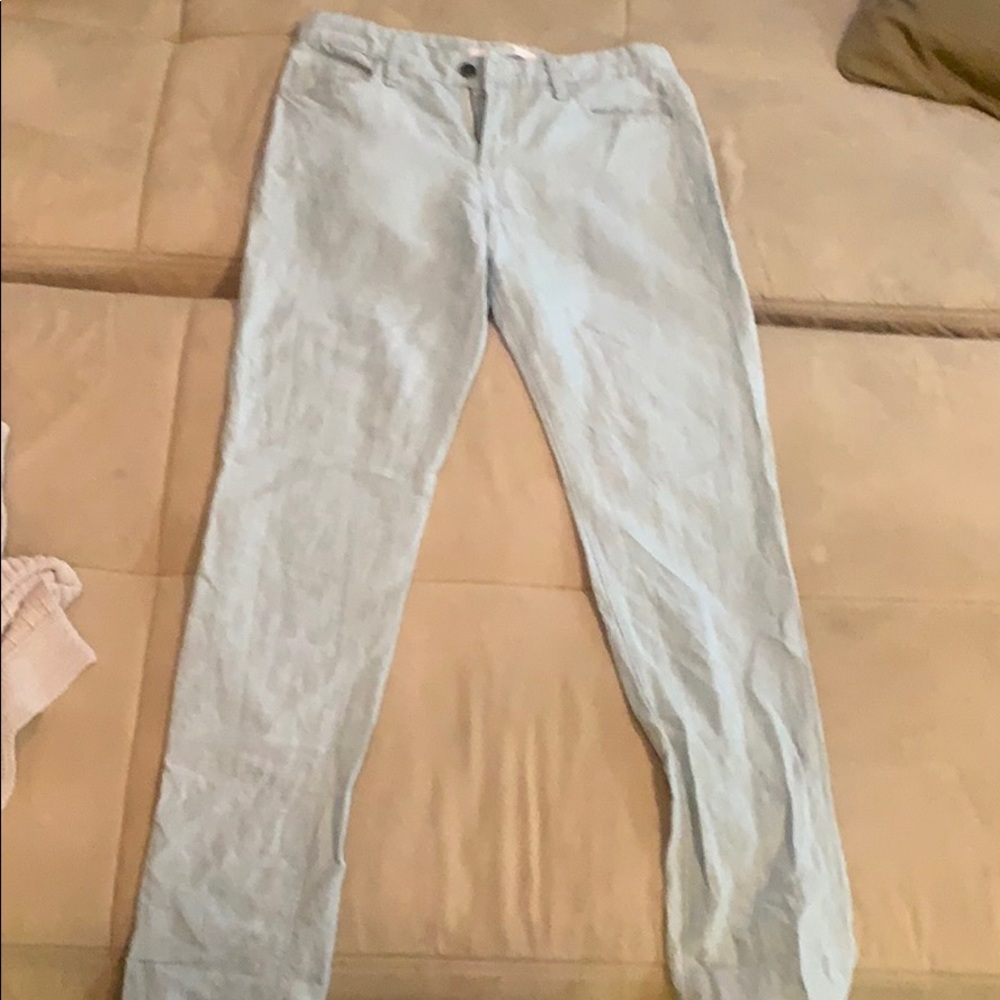Joe’s blue pants